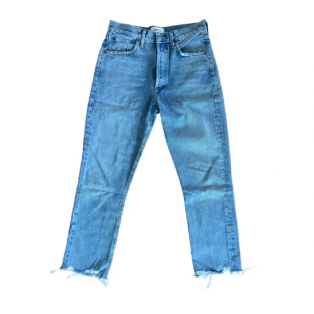 Agolde Riley High Rise Crop 26 - Picture 4 of 8